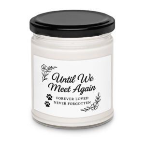Until We Meet Again - Memorial Candle